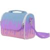 Pink Blue Lavender Drippy Satchel - Clutch bags - 