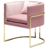 Pink. Chair - インテリア - 