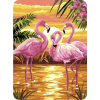 Pink Flamingos - Иллюстрации - 