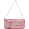 Pink Flat Belt Shoulder Bag - Borse con fibbia - 308.00€ 