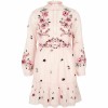 Pink Floral Dress - Kleider - 
