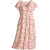 Pink Floral Dress - Uncategorized - 