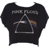 Pink Floyd crop top - Shirts - kurz - 