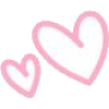Pink Hearts - Items - 