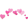 Pink Hearts - Objectos - 