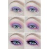 Pink Lavender Pastel Goth Eyes - Resto - 