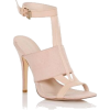 Pink Open Heel Shoes - Klasične cipele - 