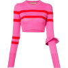Pink. Red - Пуловер - 