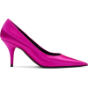 Pink Satin Knife Heels - 经典鞋 - $795.00  ~ ¥5,326.77