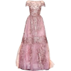 Pink Satinee Gown - Obleke - 