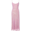 Pink Sequin Dress - sukienki - 