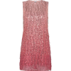 Pink Sequin Sleeveless Dress - Vestiti - 