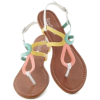 Pink & Yellow Sandals - Sandals - 