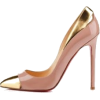 Pink and Gold Heels - Classic shoes & Pumps - 