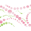 Pink and Green - イラスト - 