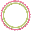 Pink and green circular frame - Uncategorized - 