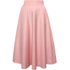 Pink circle skirt - スカート - 