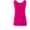 Pink cotton interlock vest - Majice bez rukava - 