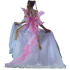 Pink dress model - Люди (особы) - 