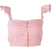 Pink halter collar sling - Shirts - $19.99 