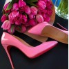 Pink heel - Классическая обувь - 