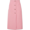 Pink midi skirt - Röcke - 