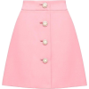 Pink mini skirt - Spudnice - 