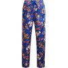 Pinko MAGRO blue floral pants - Capri & Cropped - 175.00€  ~ £154.85