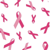 Pink ribbons - Ilustracje - 