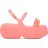 Pink sandal - Platforms - 140.00€  ~ $163.00