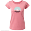 Pink violet short sleeved t-shirt - Майки - короткие - 