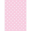 Pink with White Polka Dots - Background - 