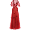Pinterest Embroidered tulle dress - sukienki - 