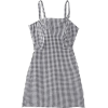 Plaid Back Cutout Bow Tie Dress - Haljine - $27.99  ~ 177,81kn