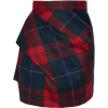 Plaid Mini Skirt - Otros - 