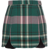 Plaid Miniskirt - Suknje - 