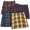 Plaid Skirt High Waist Side Split Hip Skirt - Röcke - $25.99  ~ 22.32€