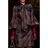 Plaid coats dress top fashion look - Vestiti - 