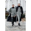 Plaid street fashion looks - Jacken und Mäntel - 