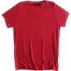 Plain Red T shirt - Majice - kratke - 