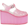 Platform Jelly Shoes - Plattformen - 