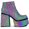 Platform Pastel Moon and Star Boots - Buty wysokie - 