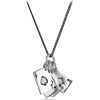 Playing Cards Necklace #poker #gamer - Collane - $45.00  ~ 38.65€