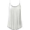 Pleated Chiffon Tank - Tanks - $14.99  ~ £11.39