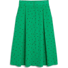 Pleated midi skirt - Skirts - 