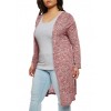 Plus Size Knit Long Cardigan - Swetry na guziki - $7.99  ~ 6.86€