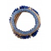 Plus Size Metallic Rhinestone Beaded Stretch Bracelets - Браслеты - $6.99  ~ 6.00€