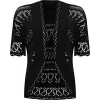 Plus Size Womens Crochet Knitted Shrug Top - 半袖衫/女式衬衫 - $0.51  ~ ¥3.42