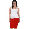 Plus size red pencil skirt (Overstock) - Obleke - $47.49  ~ 40.79€