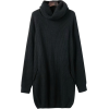 Pocket high neck sweater loose long slee - Puloverji - $45.99  ~ 39.50€